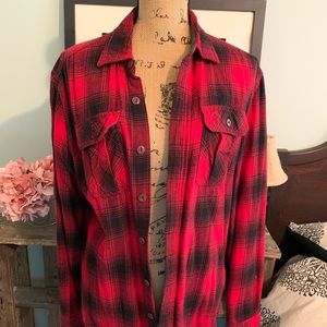 True Religion Plaid Flannel